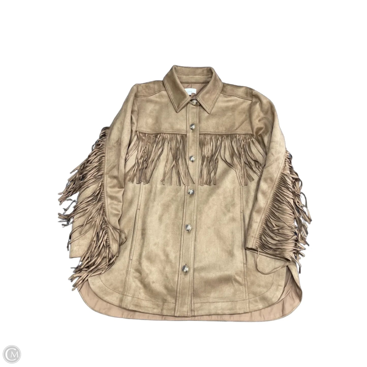 Jacket Other By Loft In Brown, Size: L