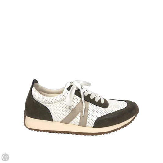 Shoes Sneakers By Maurices In Green & White, Size: 8.5