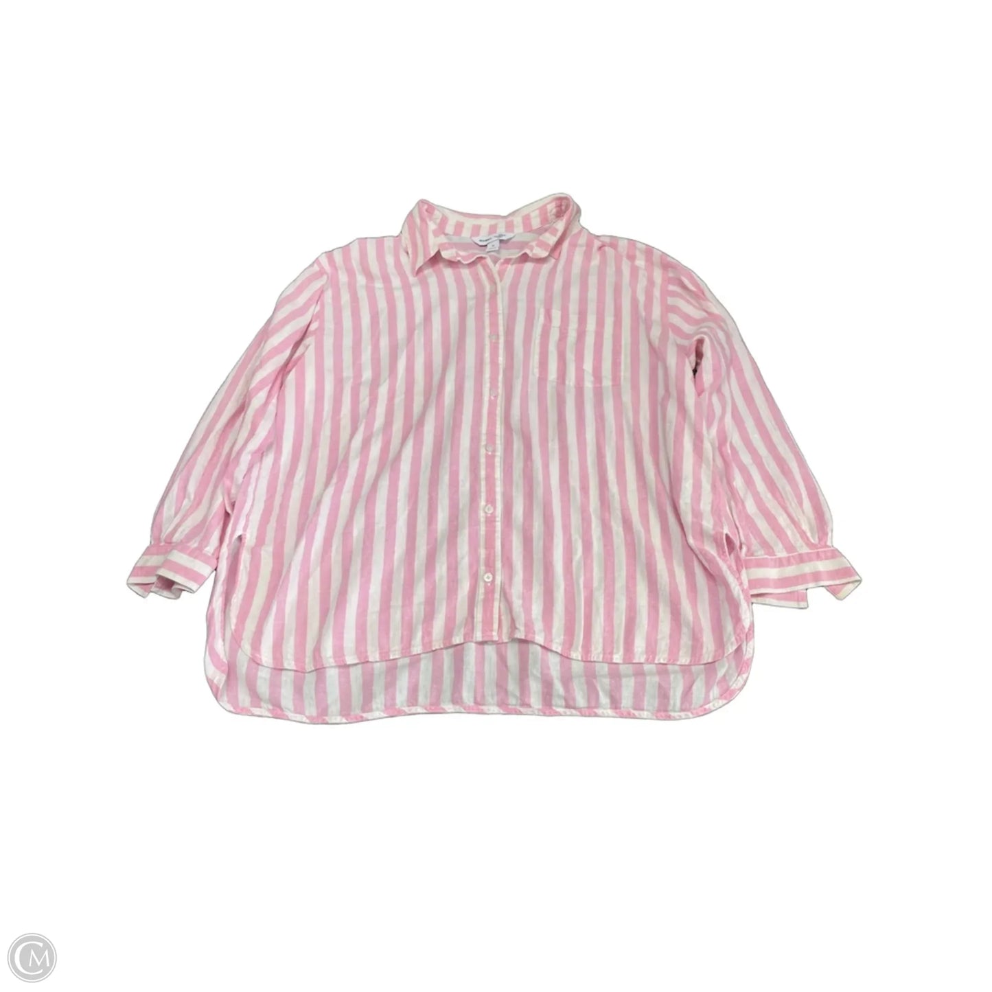 Shorts Set By Old Navy In Pink & White, Size: L