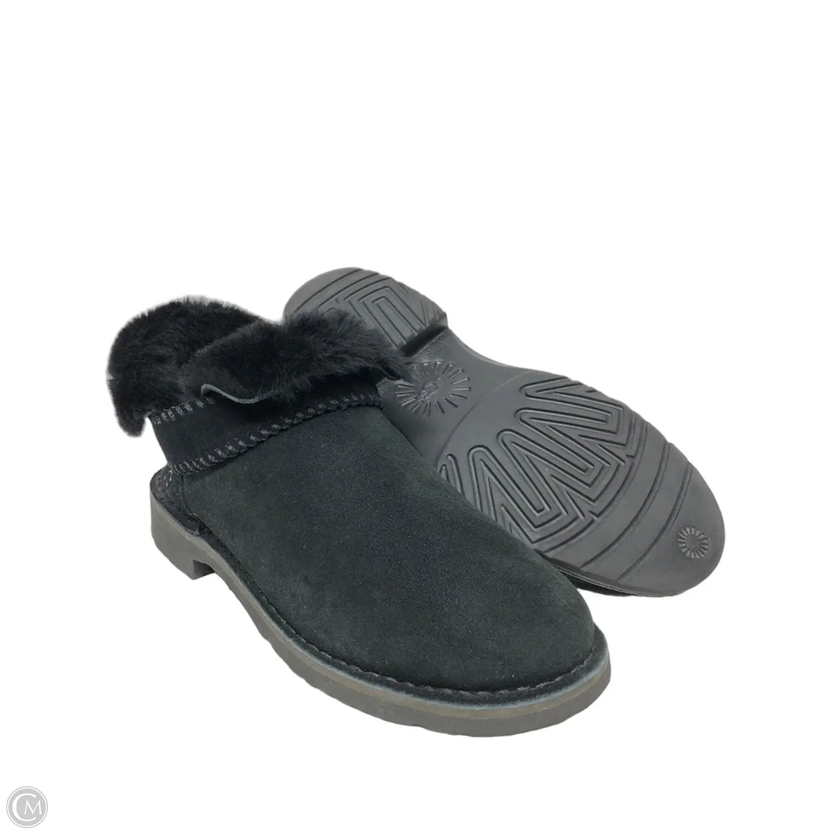 Boots Ankle Flats By Ugg In Black, Size: 7