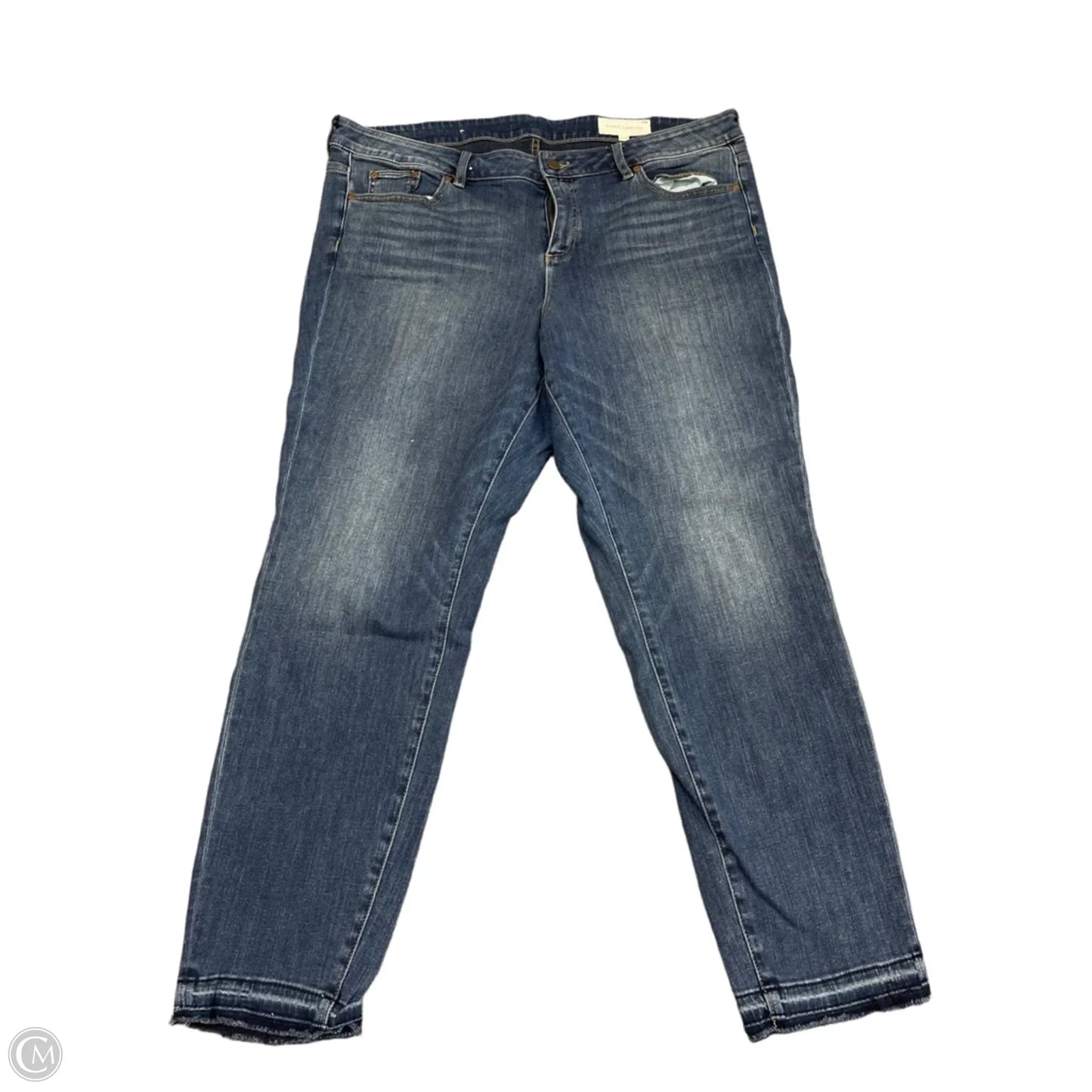 Jeans Skinny By Vince Camuto In Blue Denim, Size: 18