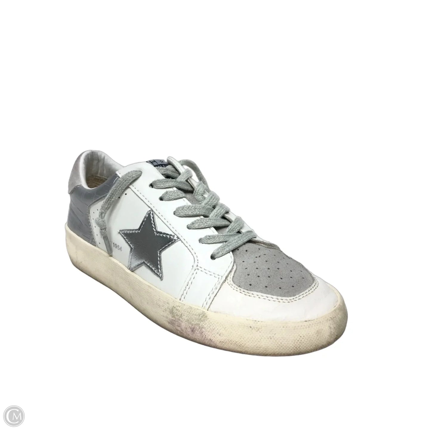 Shoes Sneakers By Vintage Havana In Grey & White, Size: 8