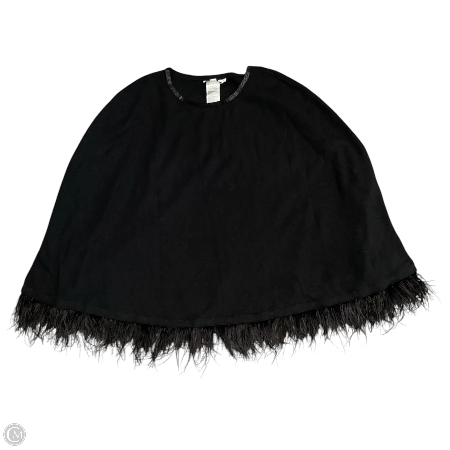 Poncho By Chicos In Black, Size: Xl
