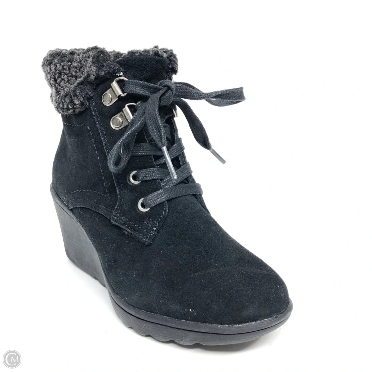 Boots Ankle Heels By White Mountain In Black, Size: 5