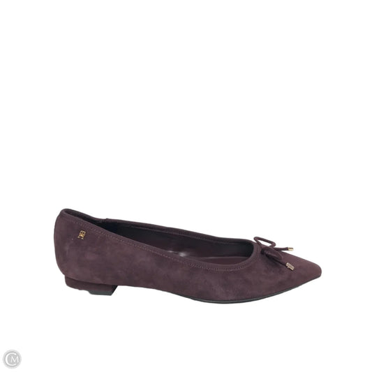 Shoes Flats By Tommy Hilfiger In Purple, Size: 8.5