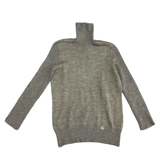 Sweater Luxury Designer By Gucci In Grey, Size: M