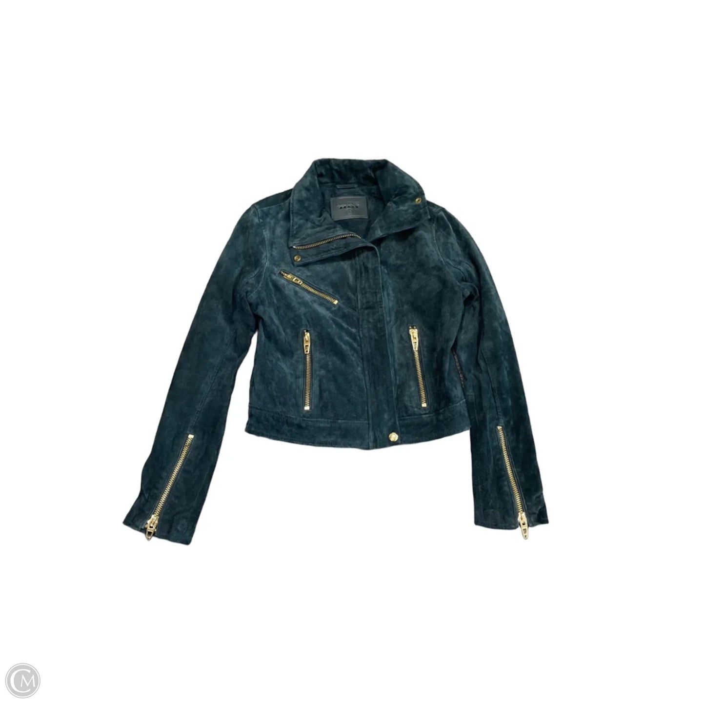 Jacket Moto Leather By Blanknyc In Green, Size: Xs