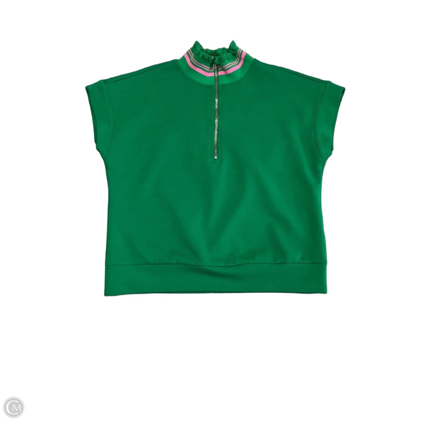Top Short Sleeve By Umgee In Green, Size: S