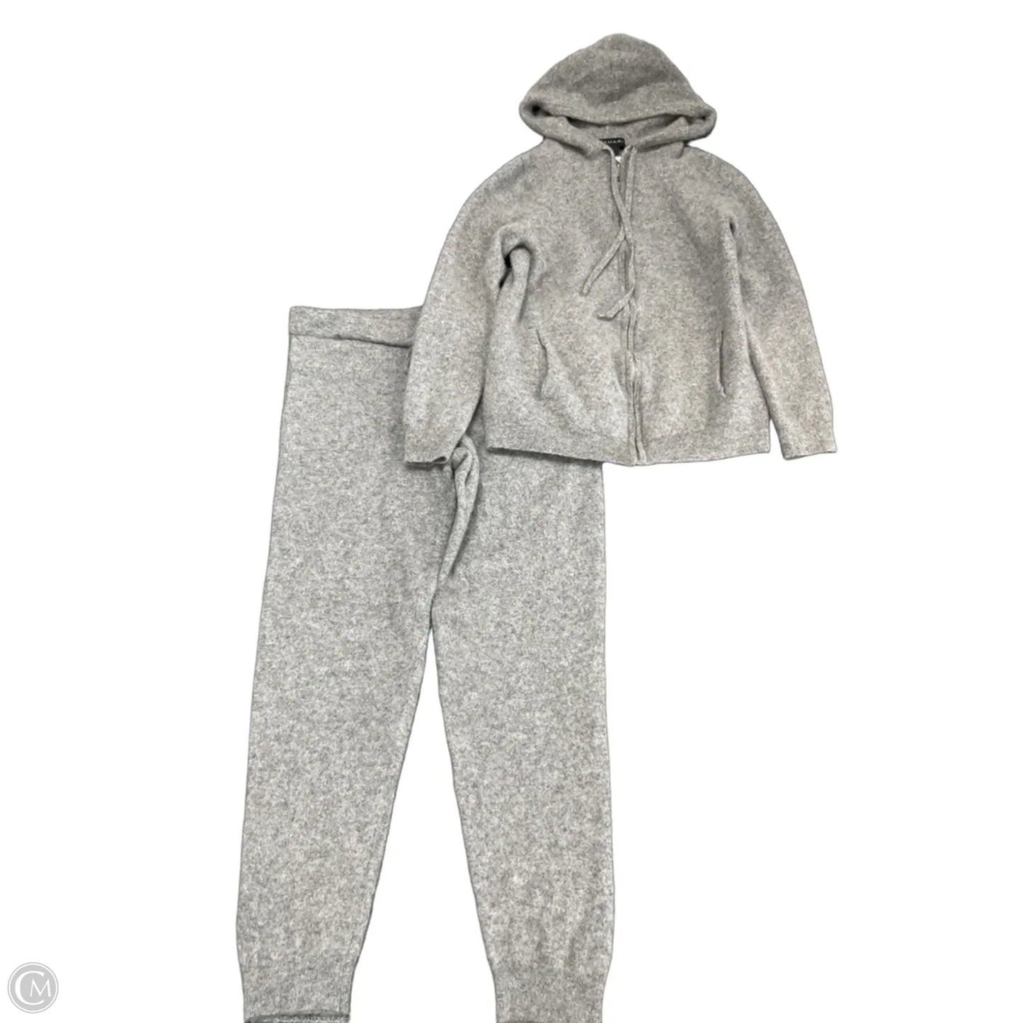 Lounge Set Pants By Tahari In Grey, Size: M