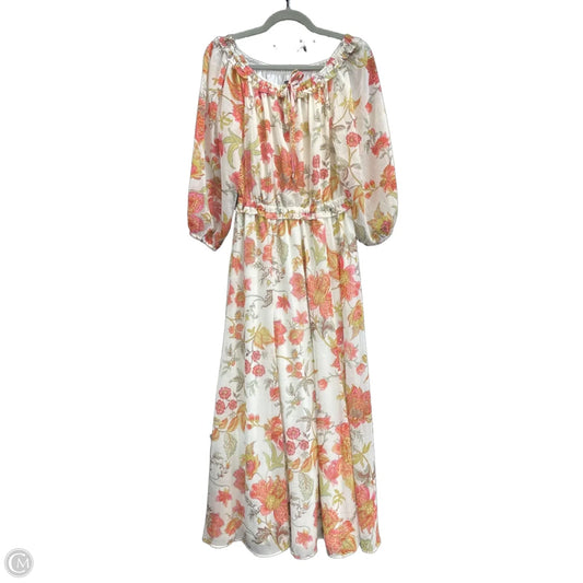 Dress Casual Maxi By 1.state In Red & White, Size: S