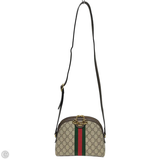 Crossbody Luxury Designer By Gucci, Size: Small