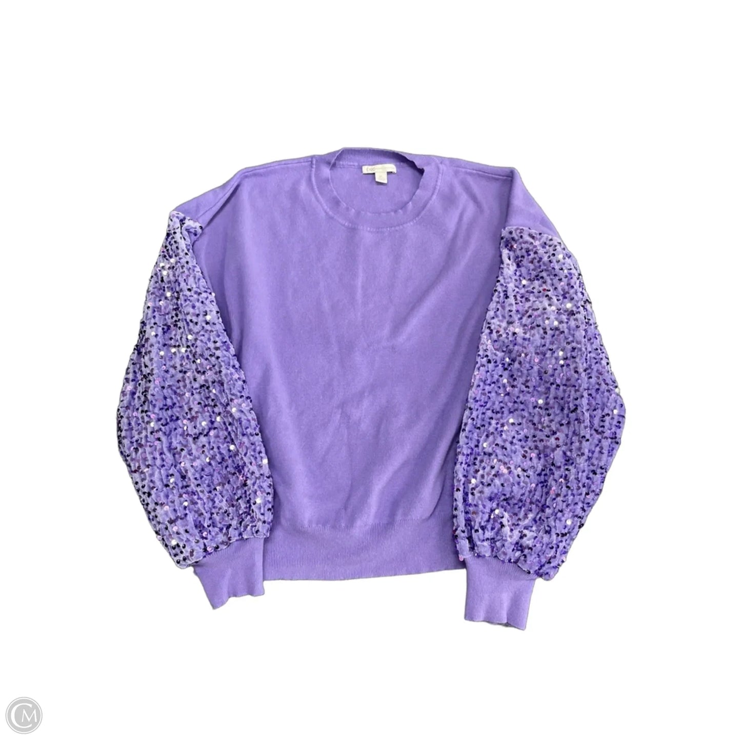 Sweater By Cato In Purple, Size: Xl