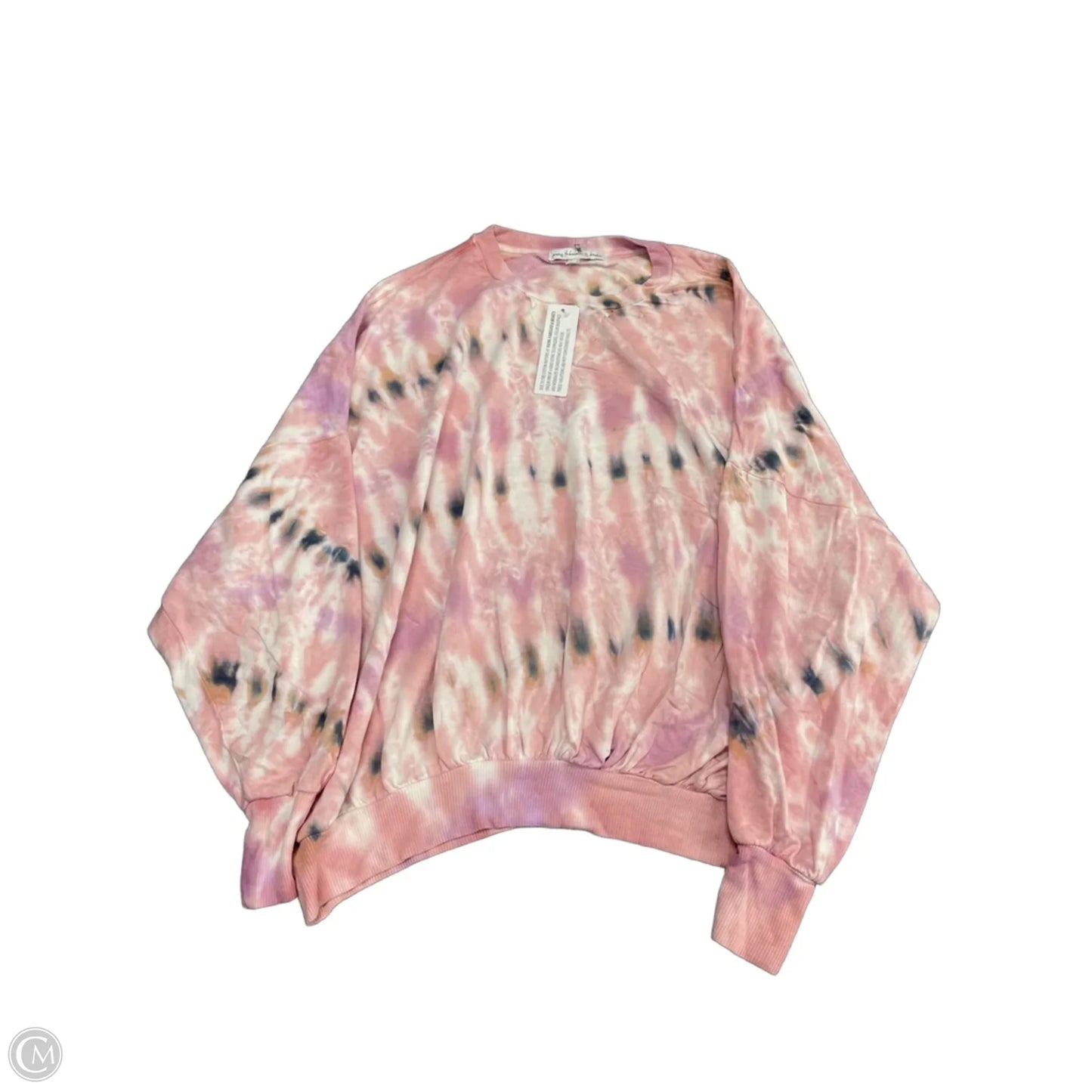 Sweater By Young Fabulous & Broke In Pink & Purple, Size: S