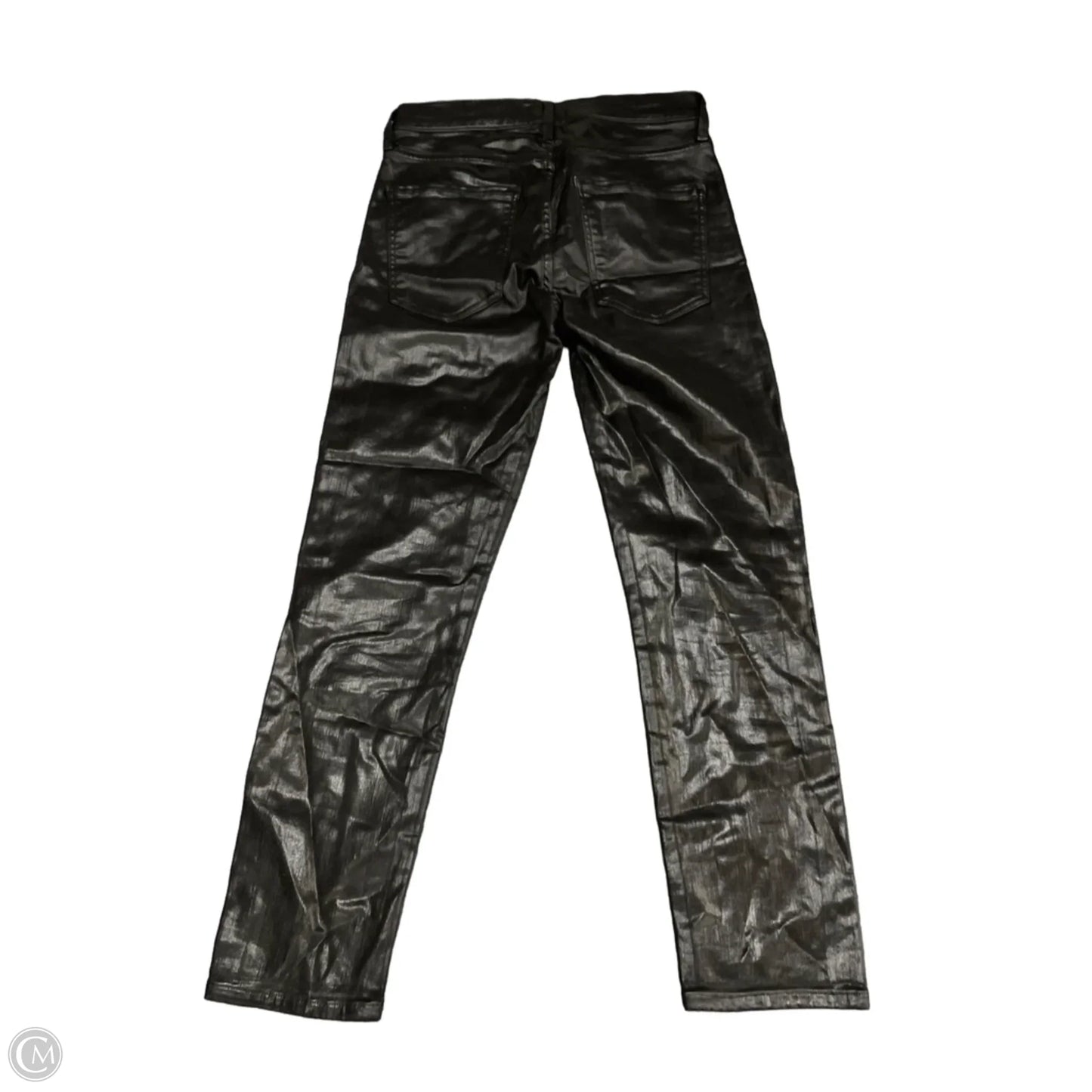 Jeans Skinny By Agolde In Black, Size: 10