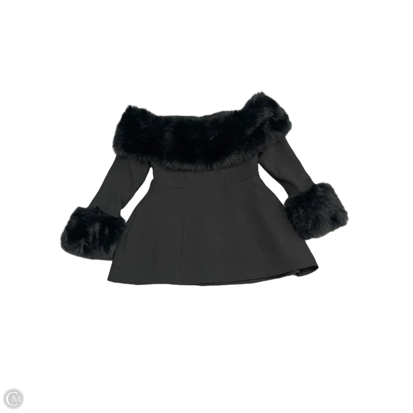 Top Long Sleeve By Cmc In Black, Size: L