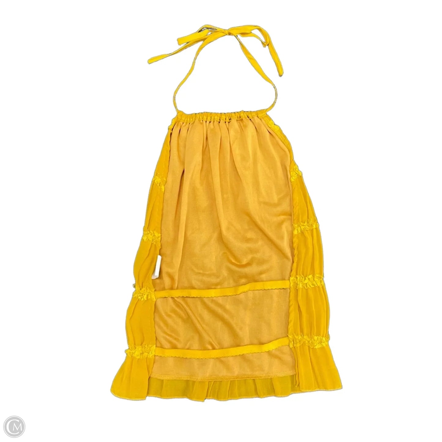 Skirt Set 2pc By Clothes Mentor In Yellow, Size: Xs