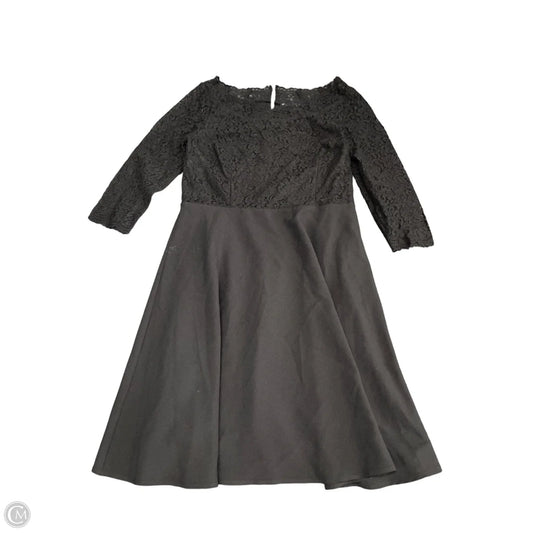 Dress Party Midi By Karl Lagerfeld In Black, Size: L