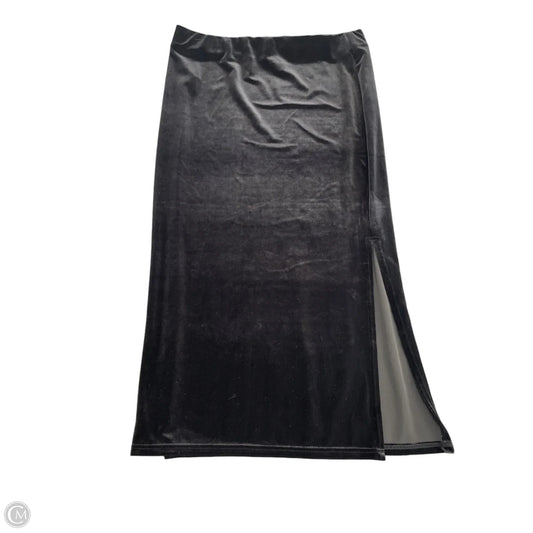 Skirt Midi By Loft In Black, Size: 12