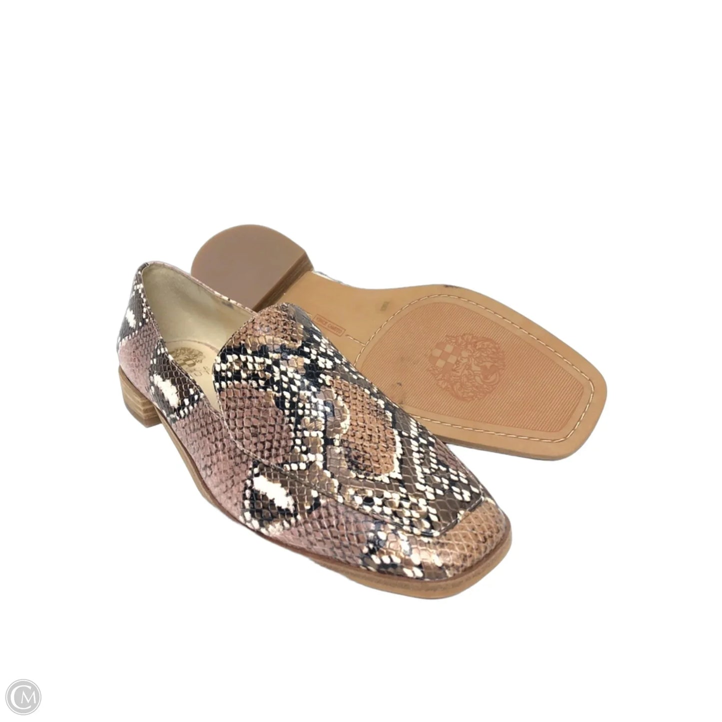 Shoes Flats By Vince Camuto In Snakeskin Print, Size: 8.5