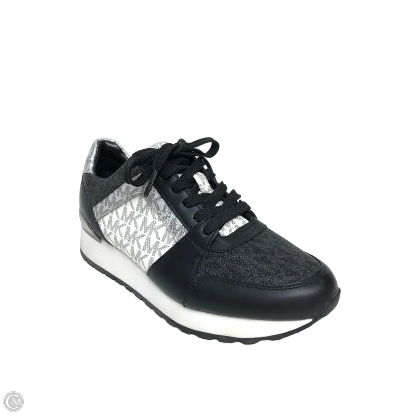 Shoes Sneakers By Michael By Michael Kors In Black & White, Size: 7.5