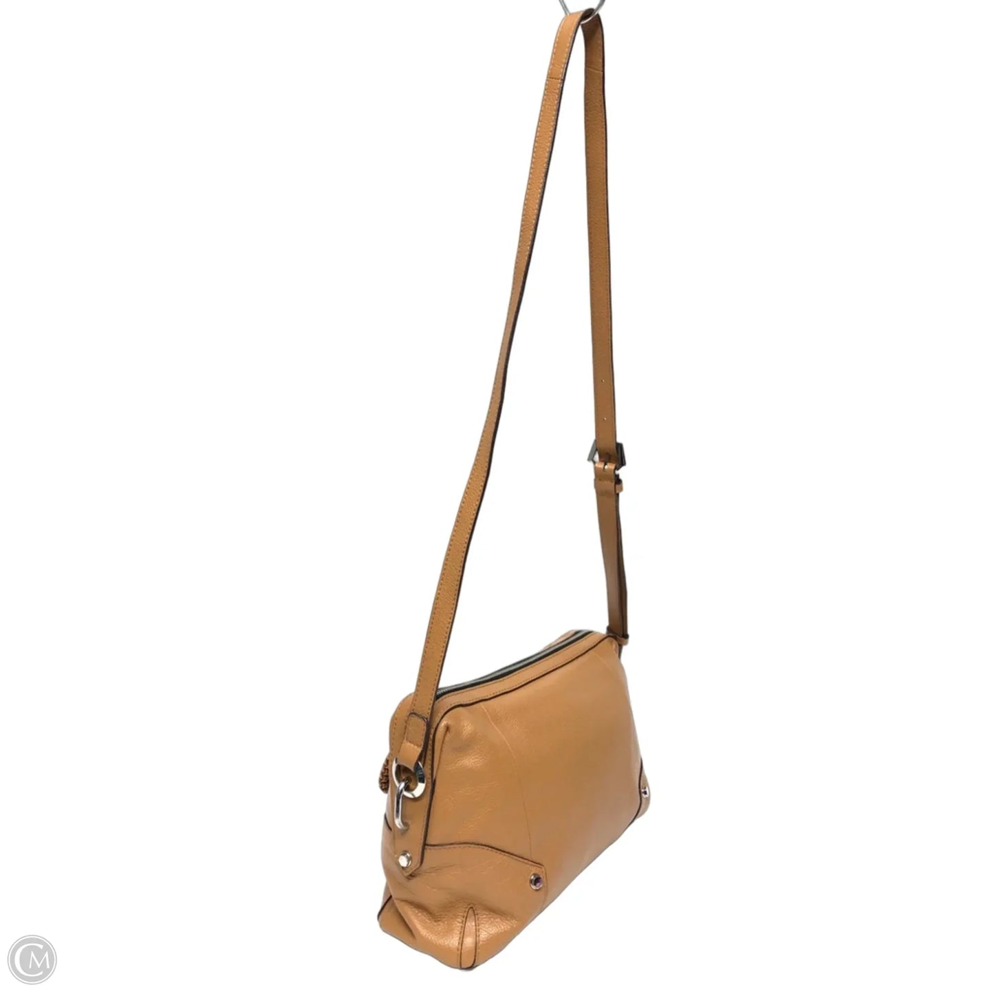 Crossbody Leather By Oryany, Size: Medium