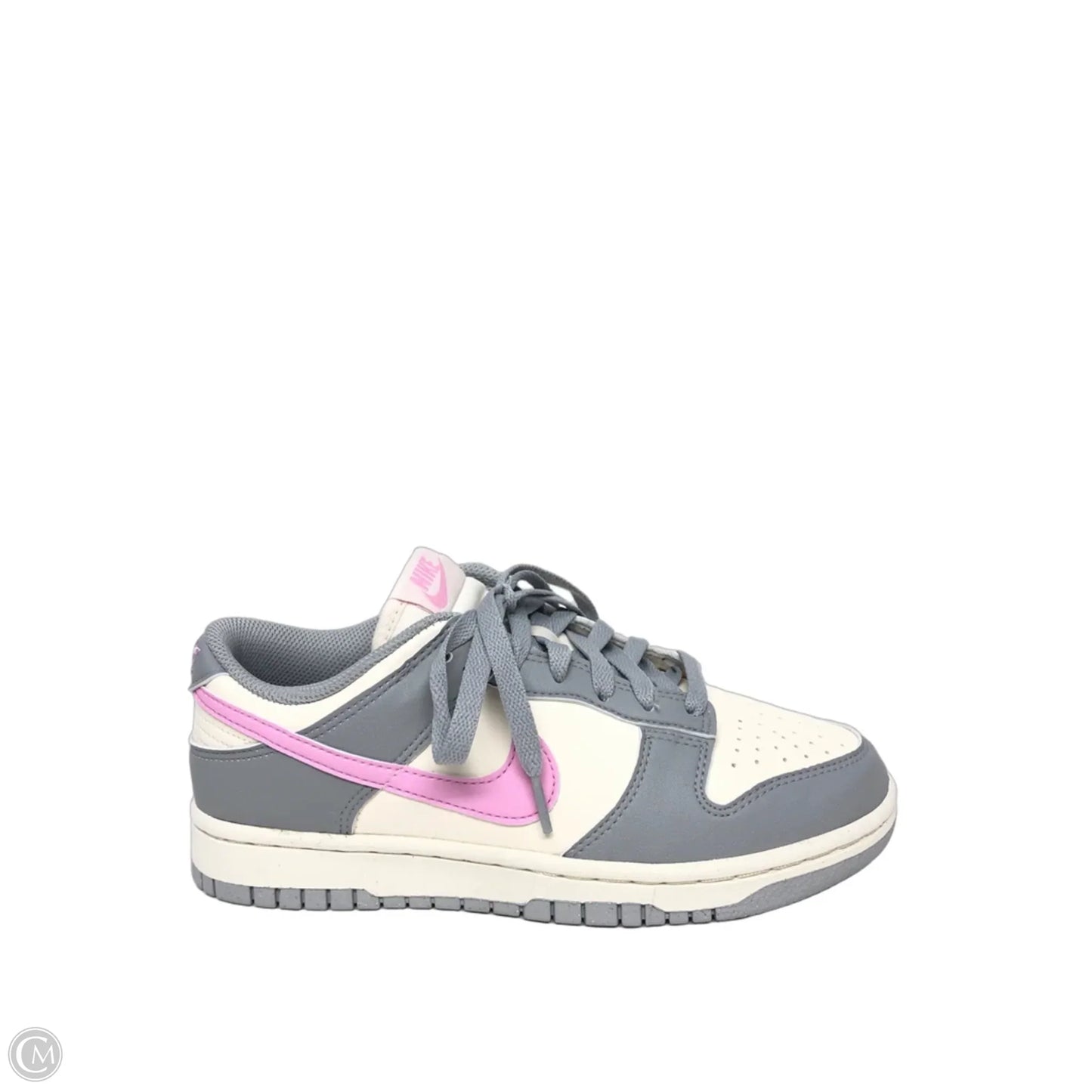 Shoes Sneakers By Nike In Grey & Pink, Size: 8