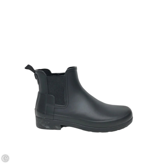 Boots Rain By Hunter In Black, Size: 8