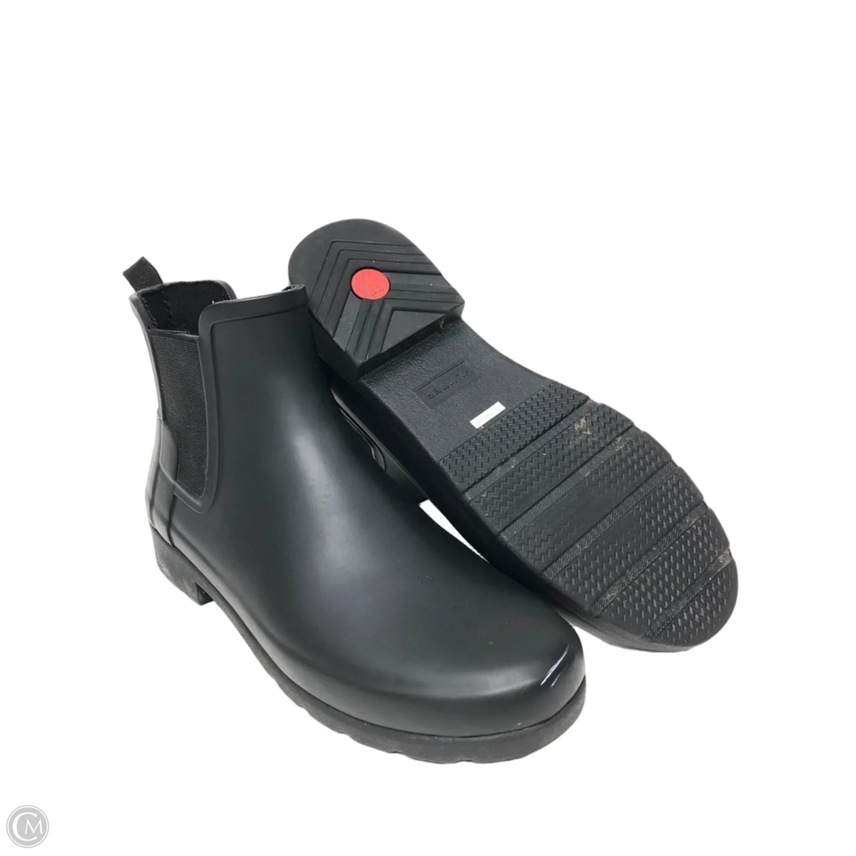 Boots Rain By Hunter In Black, Size: 8