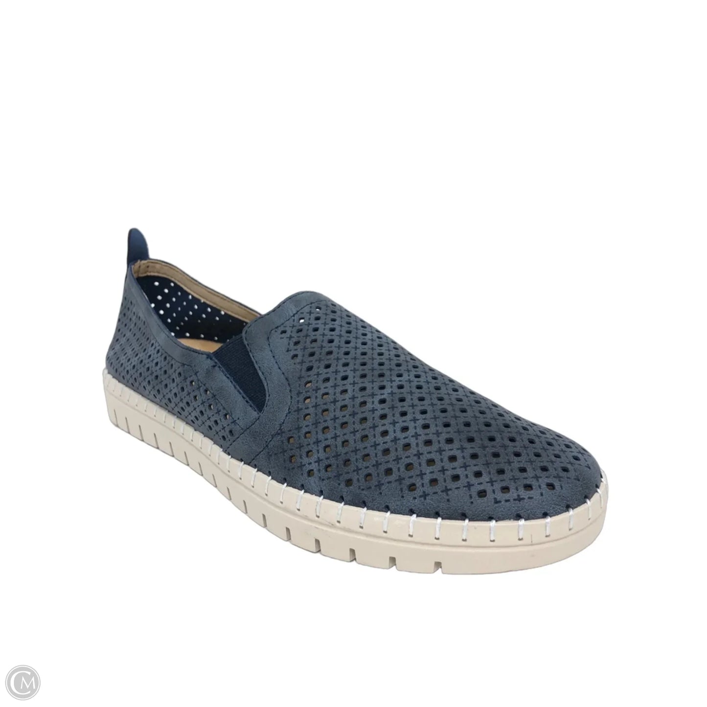 Shoes Flats By Easy Street In Blue, Size: 9