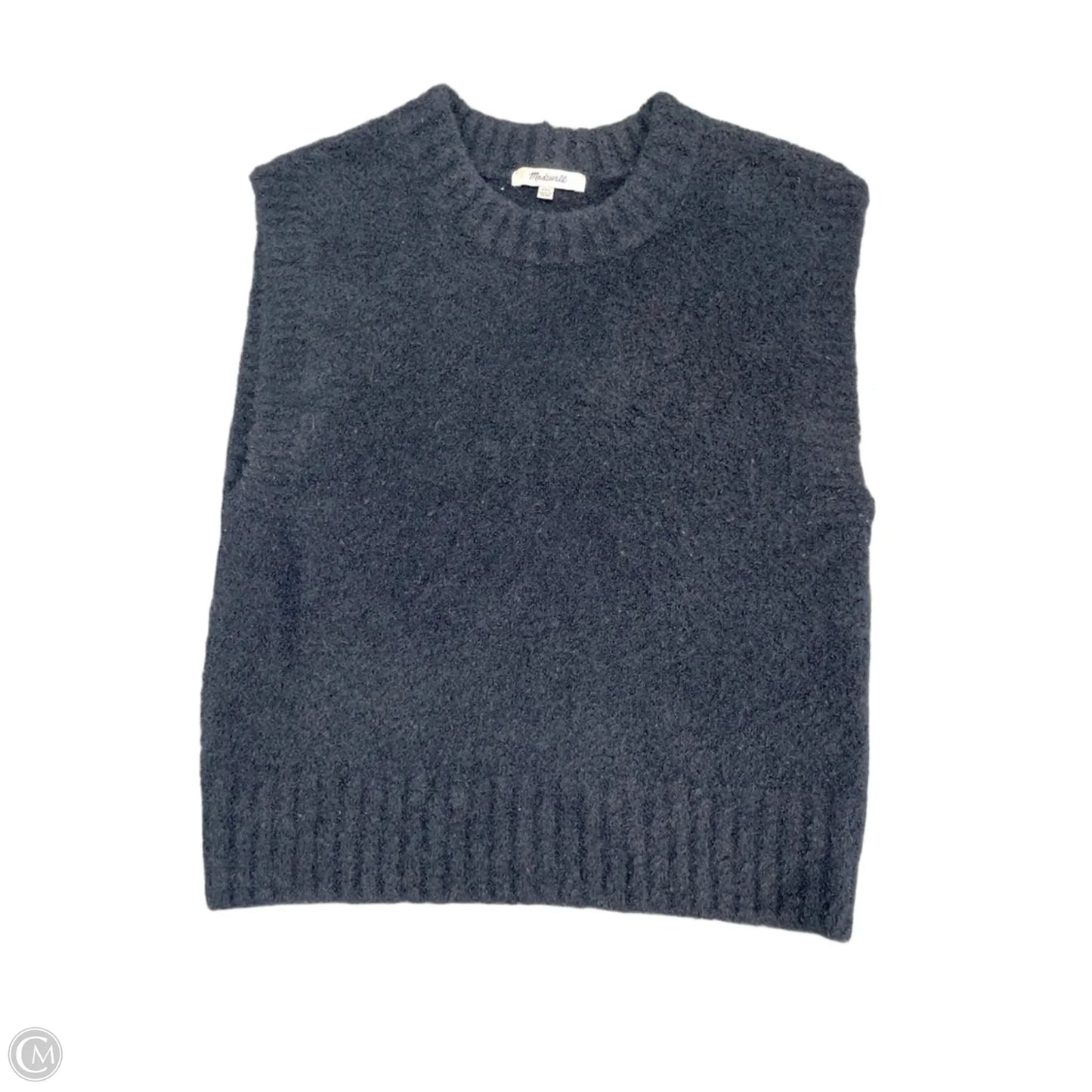 Sweater Short Sleeve By Madewell In Navy, Size: Xxs