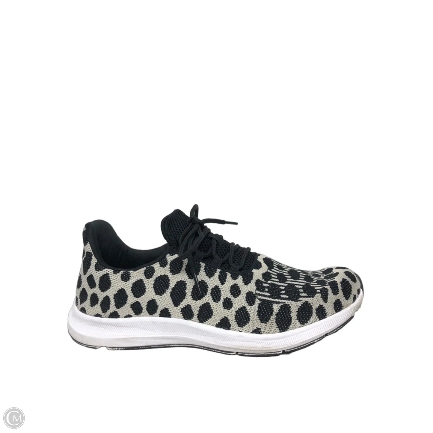 Shoes Athletic By Athletic Works In Black & Cream, Size: 11