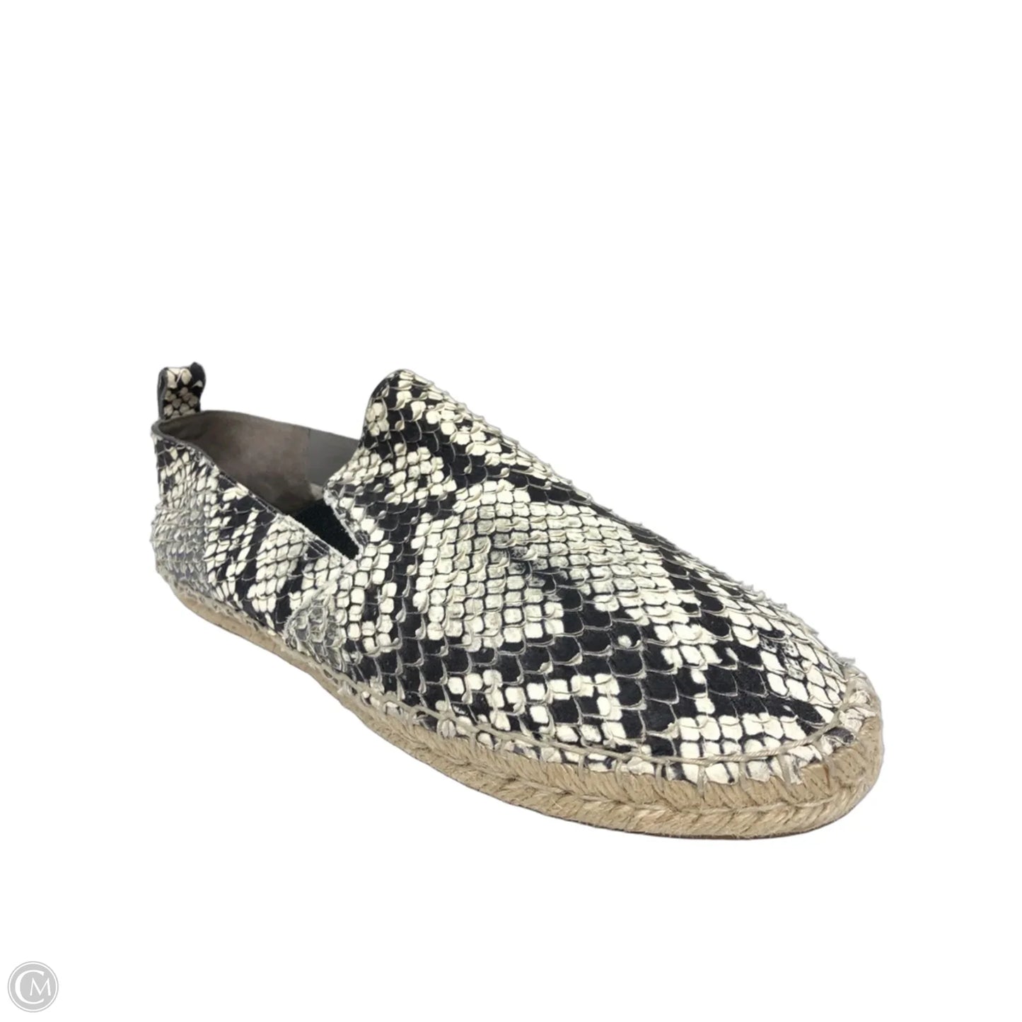 Shoes Flats By Vince In Snakeskin Print, Size: 8