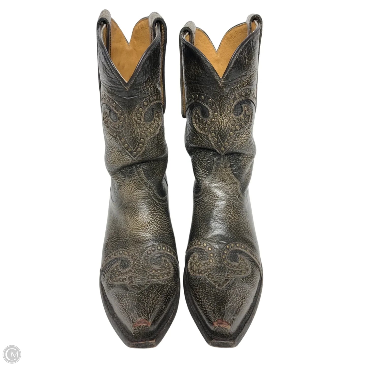 Boots Western By Old Gringo In Black & Cream, Size: 8