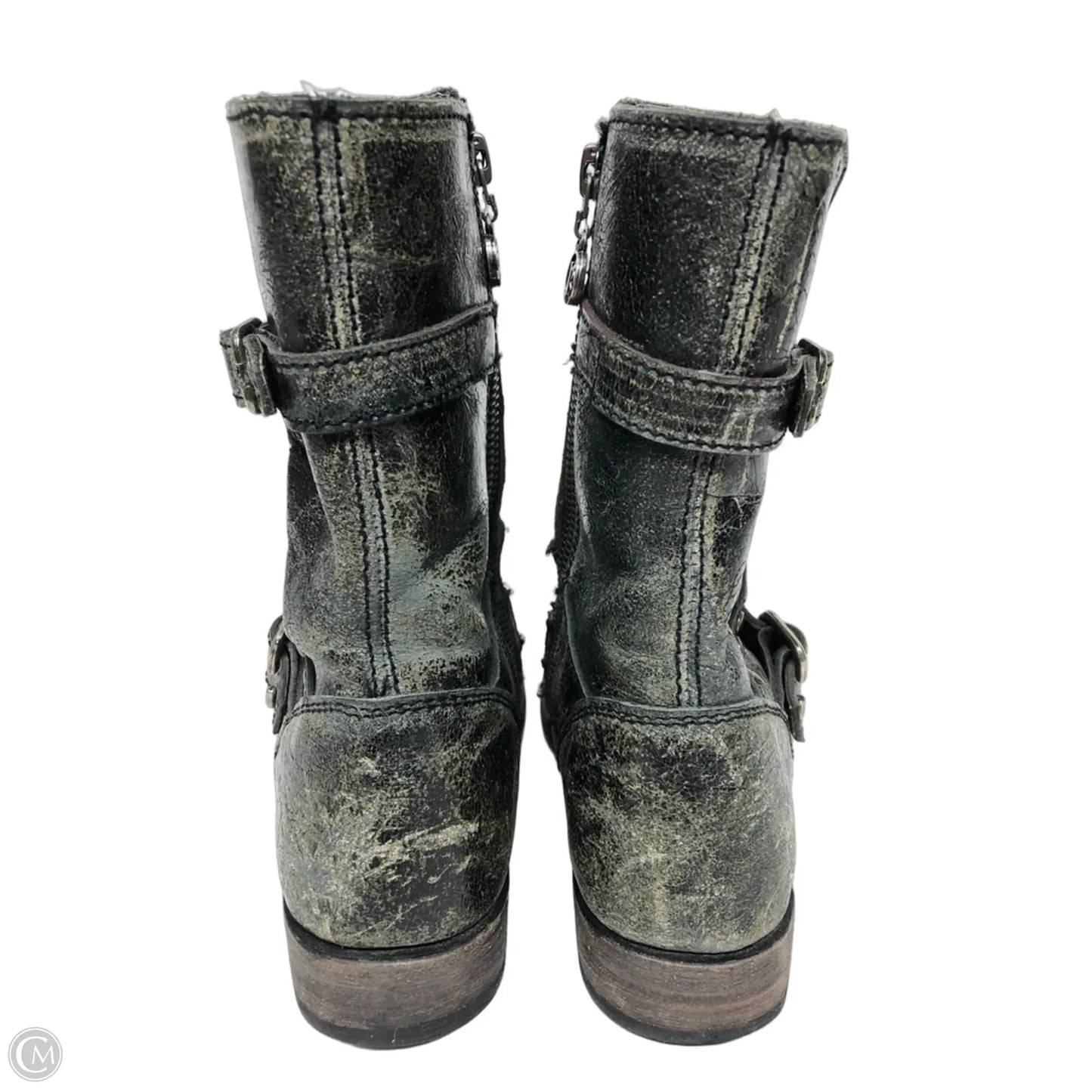 Boots Leather By Cma In Black, Size: 8