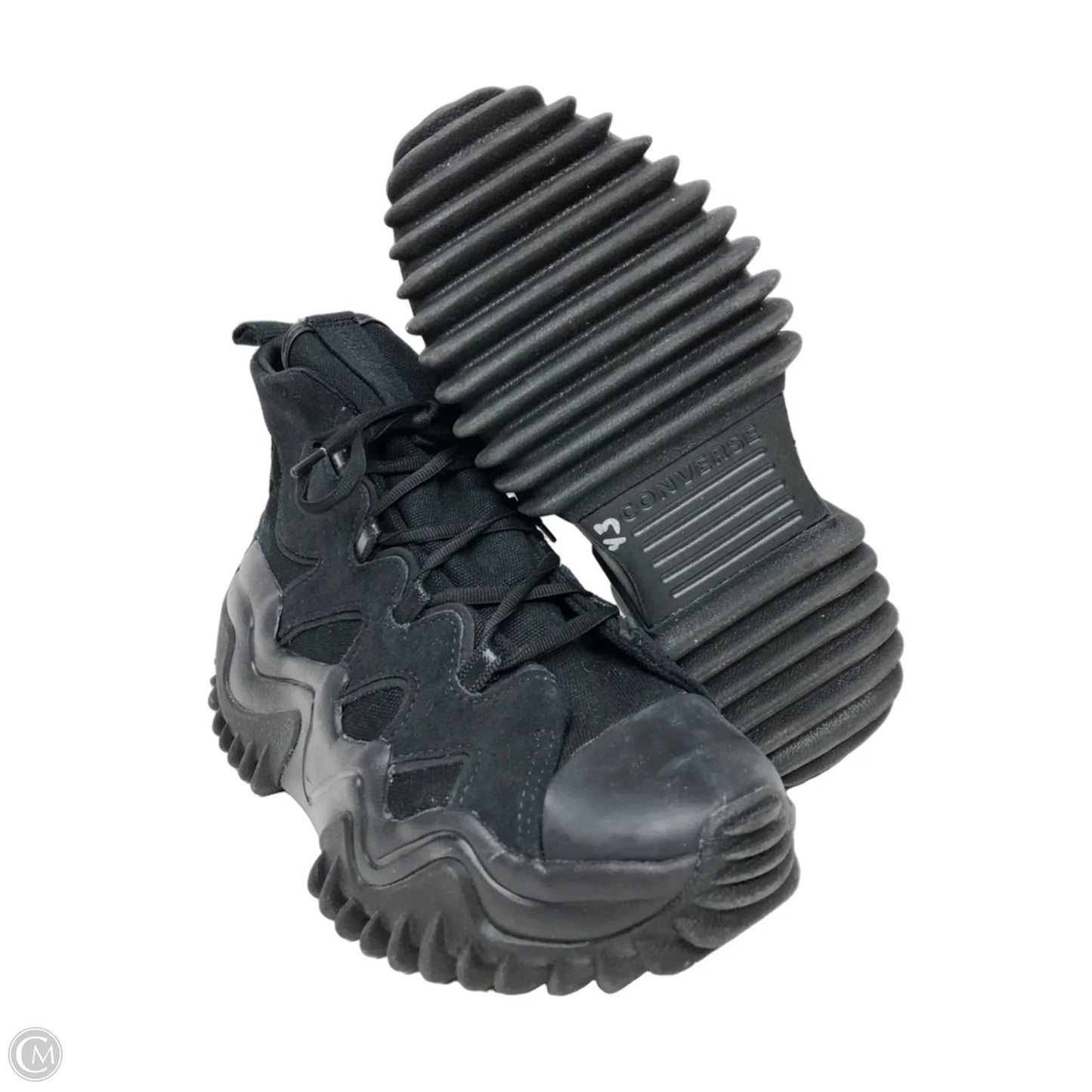 Shoes Sneakers Platform By Converse In Black, Size: 8.5