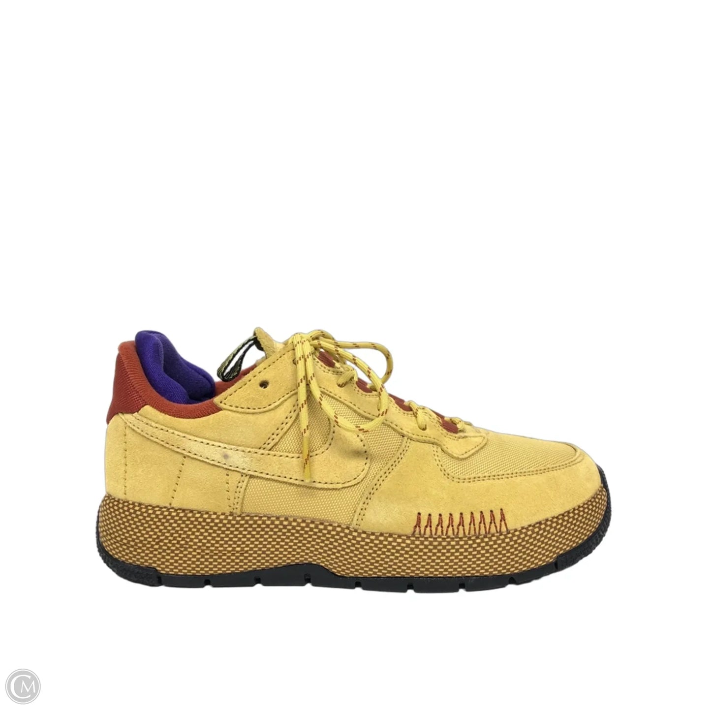 Shoes Sneakers By Nike In Yellow, Size: 8.5