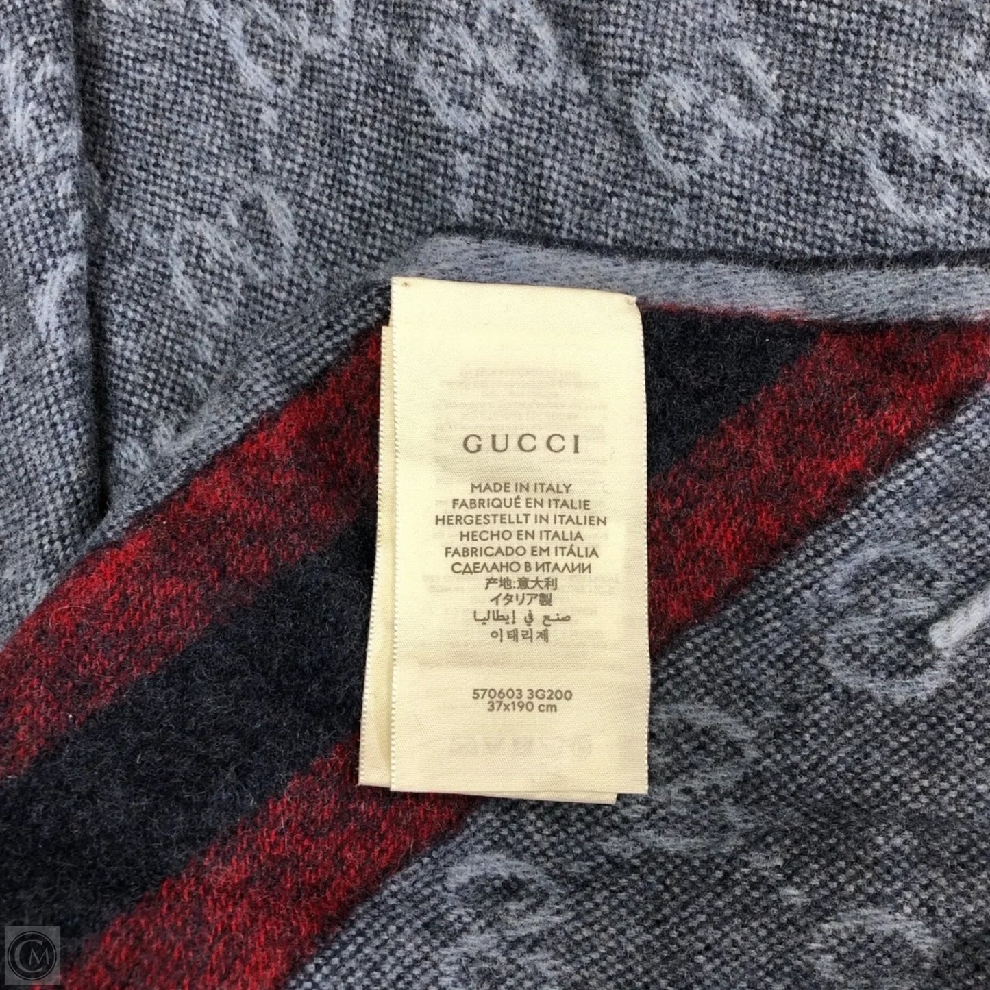 Scarf Luxury Designer By Gucci