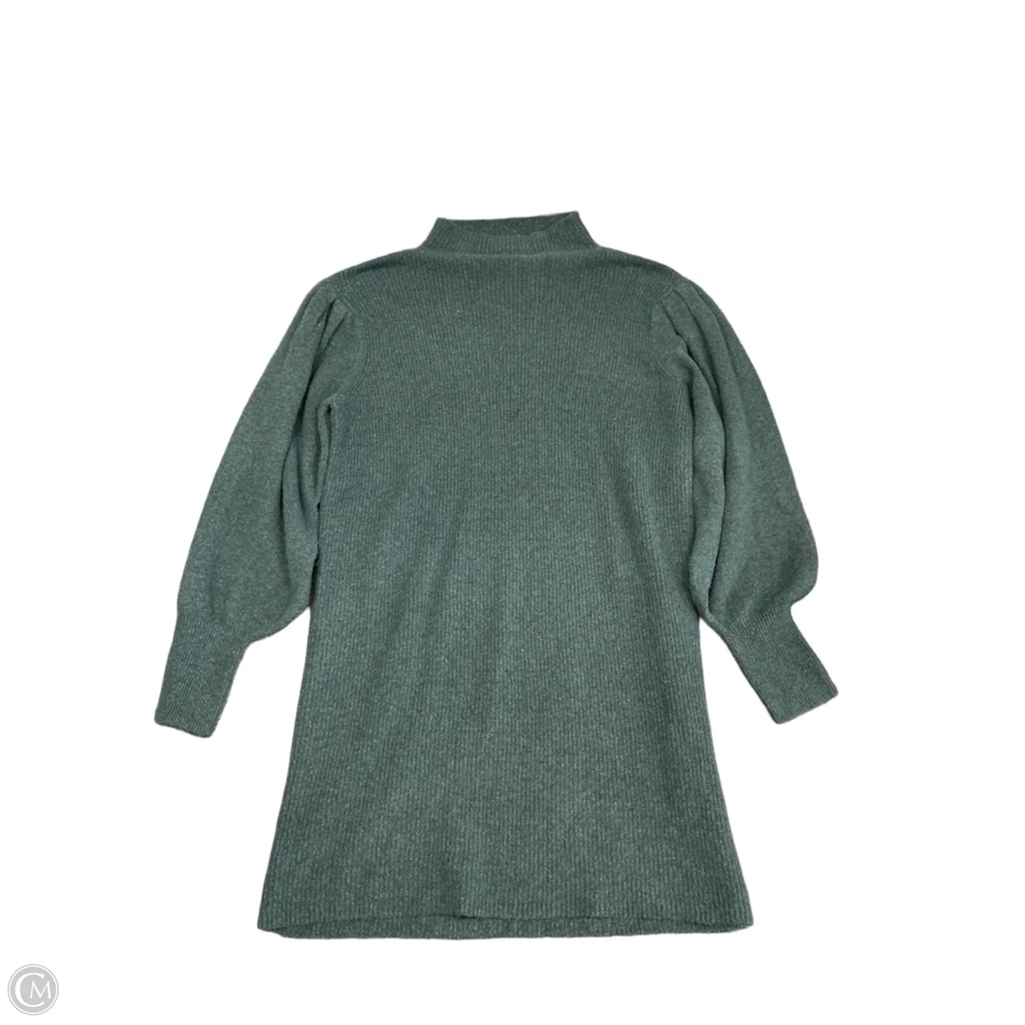 Dress Sweater By Blu Pepper In Green, Size: M