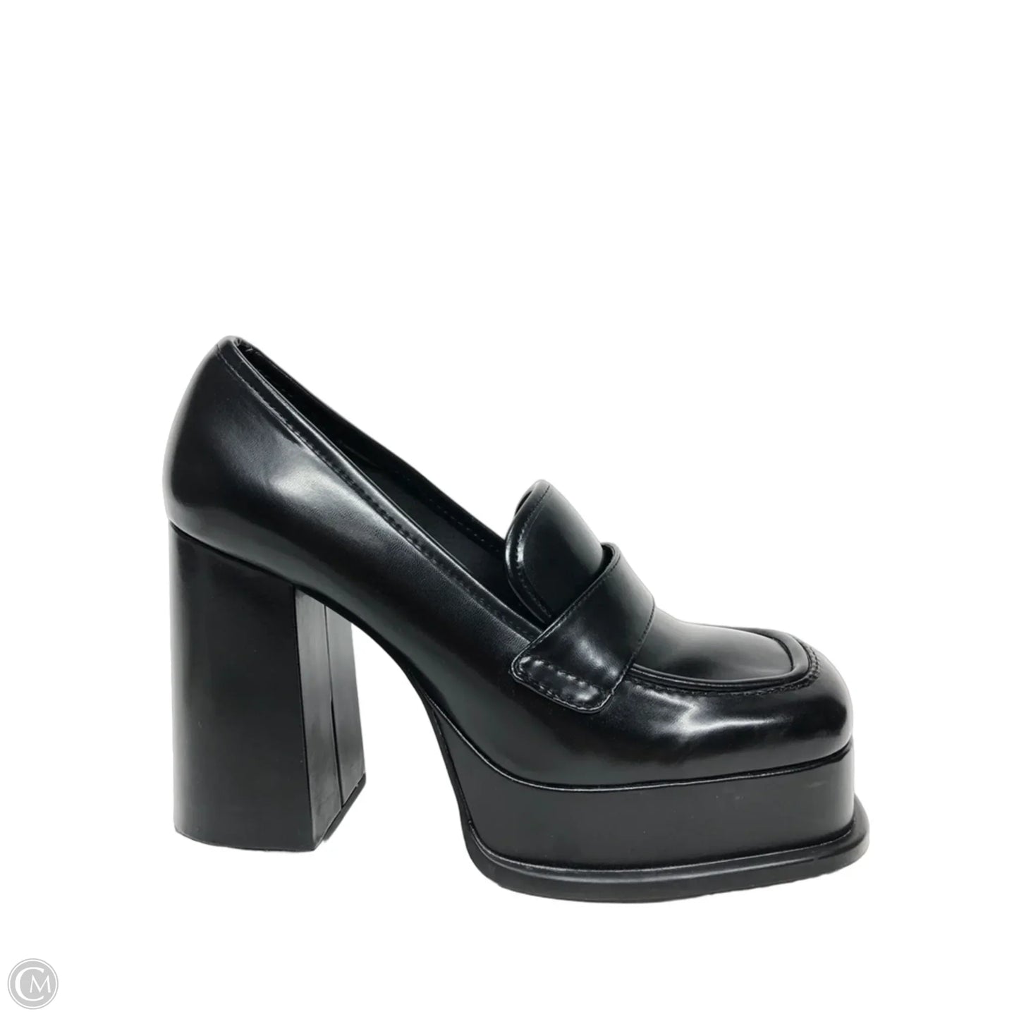Shoes Heels Block By H&m In Black, Size: 10