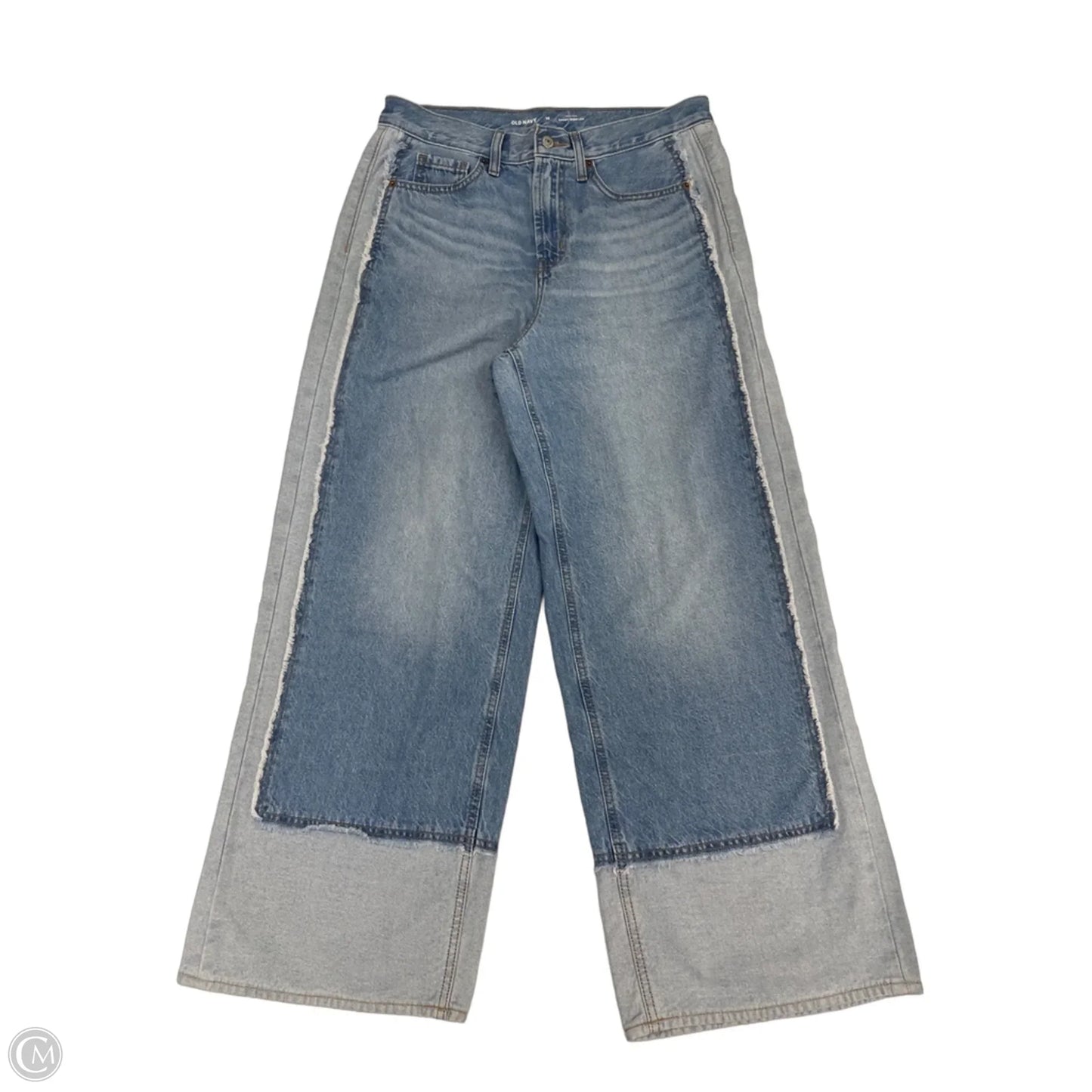 Jeans Wide Leg By Old Navy In Blue Denim, Size: 10