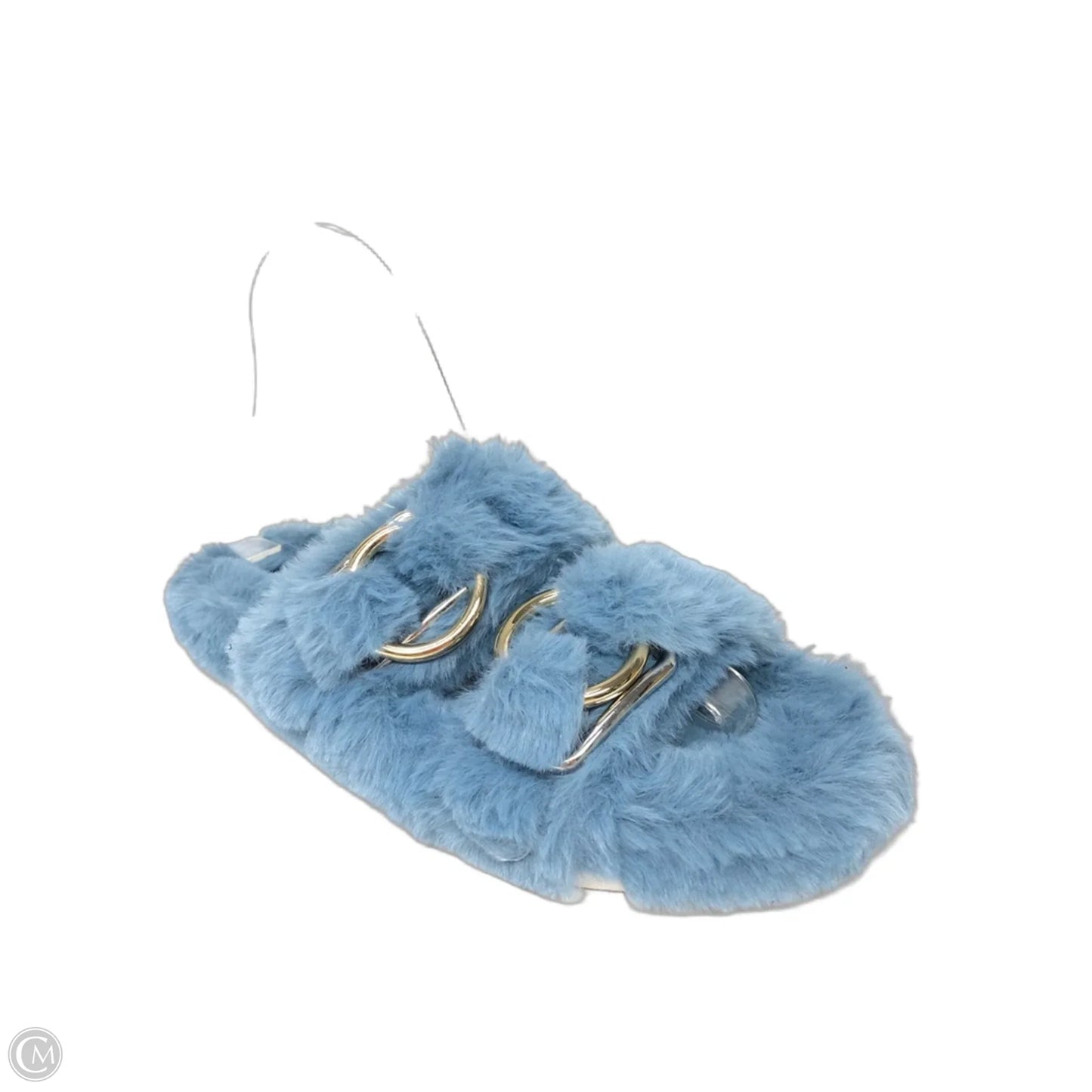 Slippers By J Slides In Blue, Size: 6