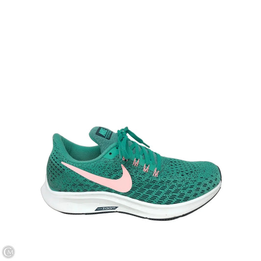 Shoes Athletic By Nike In Green, Size: 7.5