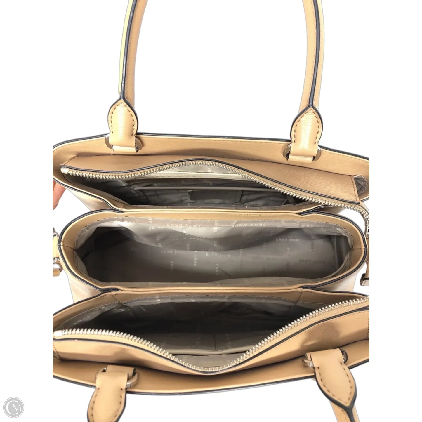 Handbag Leather By Dkny