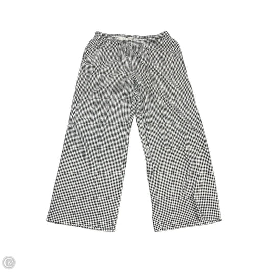 Pants Wide Leg By A New Day In Black & White, Size: L