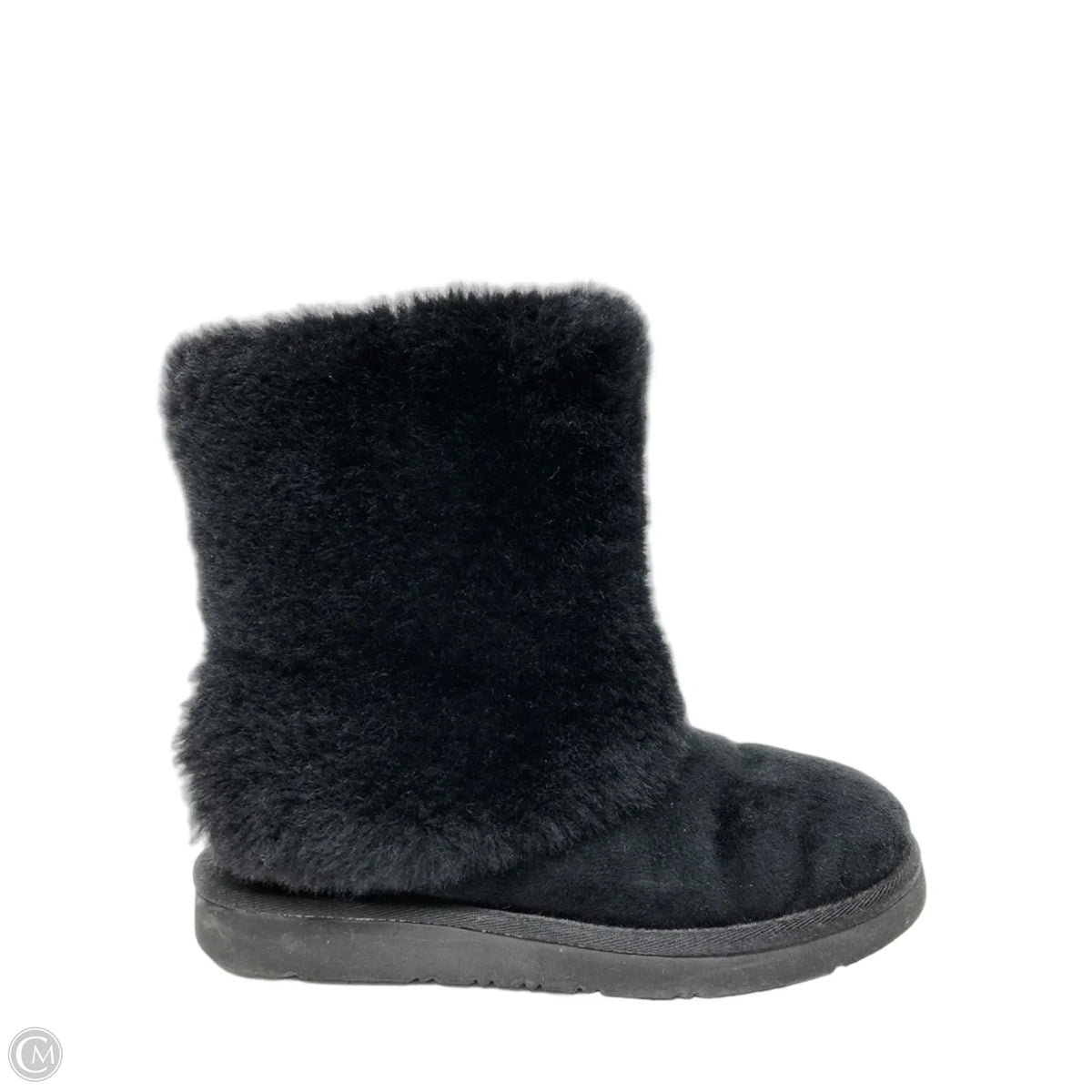 Boots Ankle Flats By Ugg In Black, Size: 6