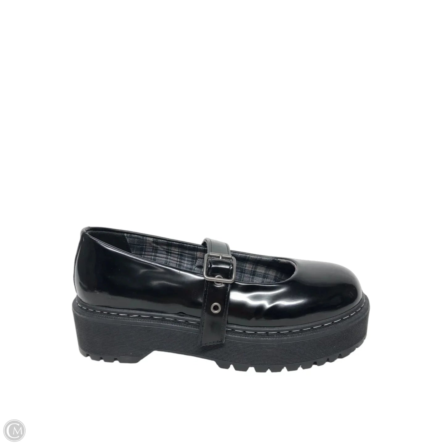 Shoes Flats By Jelly Pop In Black, Size: 7.5
