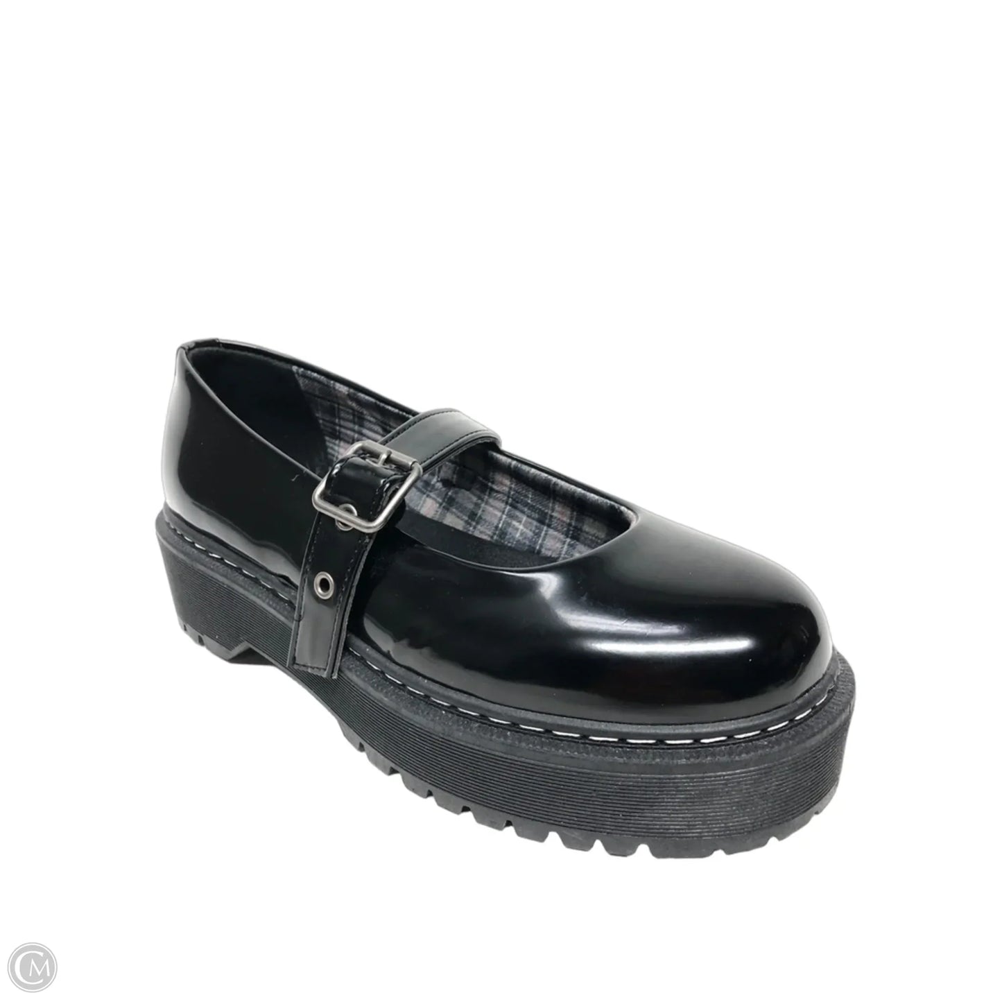 Shoes Flats By Jelly Pop In Black, Size: 7.5