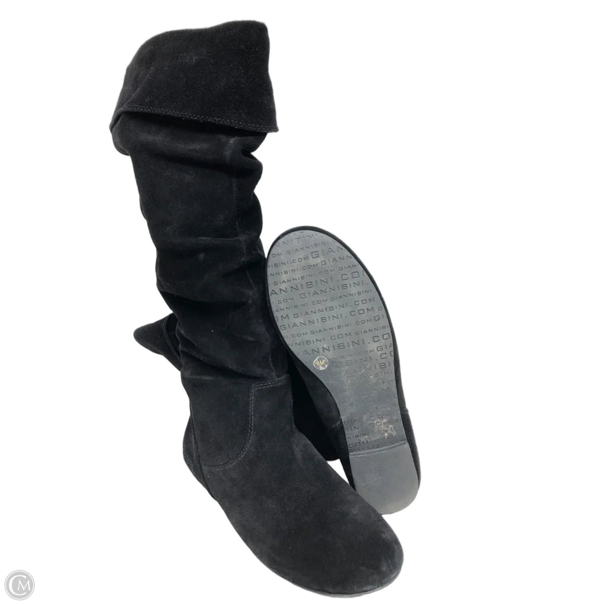 Boots Knee Flats By Gianni Bini In Black, Size: 8