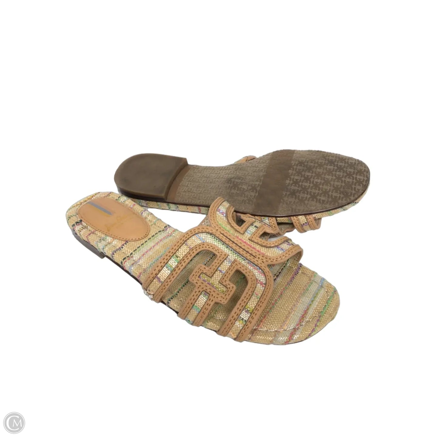 Sandals Flats By Sam Edelman In Beige, Size: 6