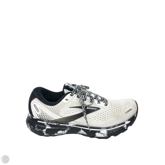 Shoes Athletic By Brooks In Black & White, Size: 7